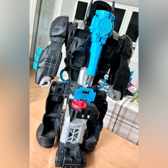Fisher price Imaginext Batman robot dc super friends lights/sounds 2 figures - Picture 7 of 9